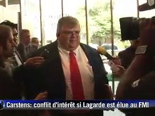 FMI: Fischer écarté, Lagarde affrontera Carstens