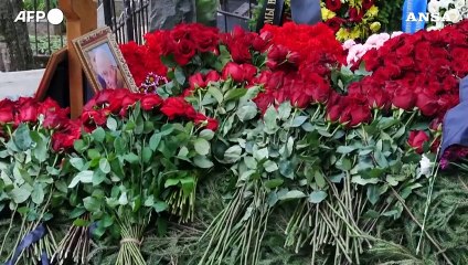 Prigozhin, sulla tomba rose rosse e poesia di Iosif Brodsky