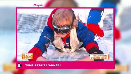 Gilles Verdez, l'homme-canon dans Touche pas à mon poste