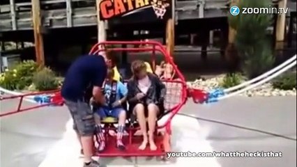 Fête foraine : l'attraction a failli les tuer !