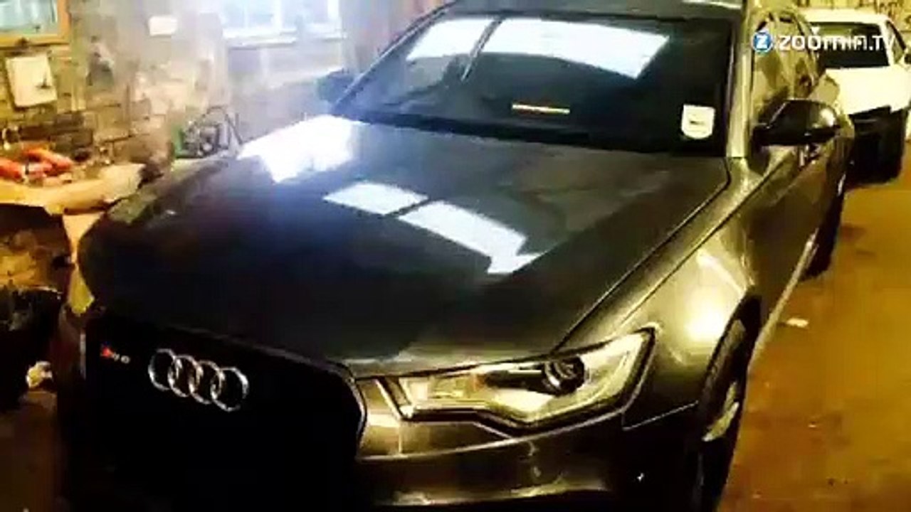 La voiture cabossée de David Beckham en vente sur ebay