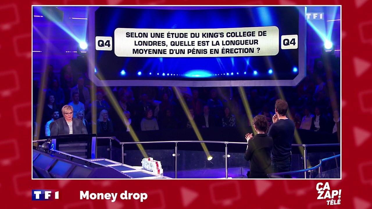 Fou rire dans Money Drop après une question coquine
