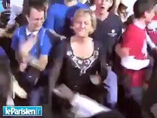 Chaude la ministre : Nadine Morano danse !