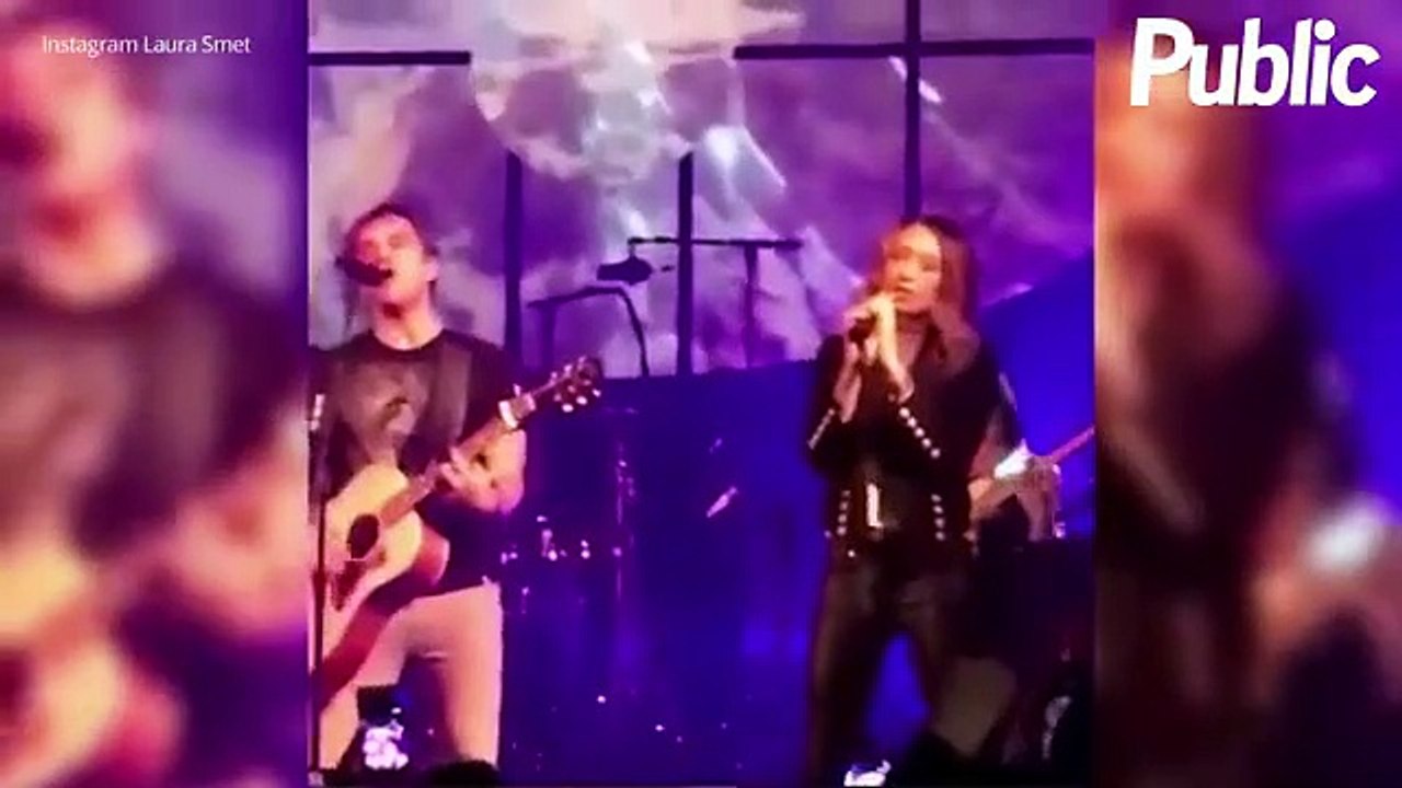 Vidéo : David Hallyday et Laura Smet : Frère et sœur réunis sur scène !