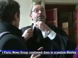 Scandale Mosley: après Londres, Paris condamne News Group
