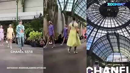 Kaia Gerber ouvre le défilé Chanel en France