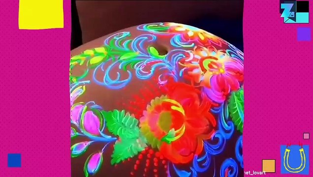 Des peintures hypnotiques