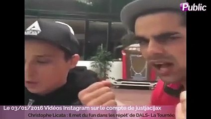 Exclu Vidéo : Christophe Licata : Il met du fun dans les répèt' de DALS- La Tournée