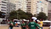 Pour les JO, le Brésil se met au rugby...sur la plage