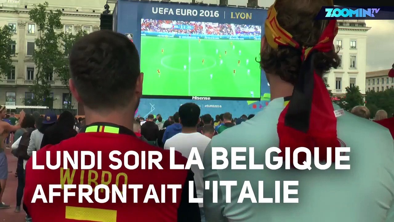 Revivez la rencontre Belgique - Italie côté supporters