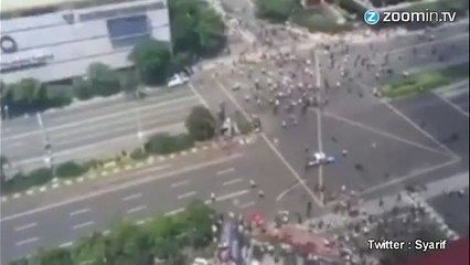 Jakarta frappée par une série d'attaques 'terroristes'