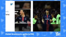 Zlatan quitte le PSG 