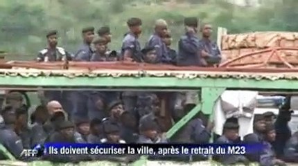 RDC: les rebelles quittent les collines de Sake, des policiers arrivent à Goma