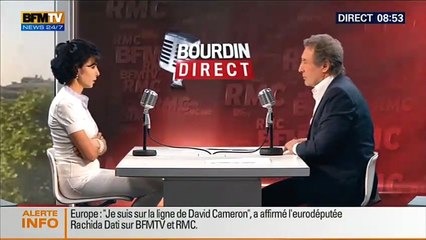 Affaire des factures : Rachida Dati qualifie les journalistes de "petits merdeux"