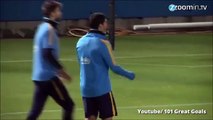 Suarez ridiculisé par Messi lors de tirs au but !