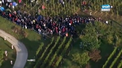 Crash au Rallye de France : avez-vous vu l'homme chanceux ?
