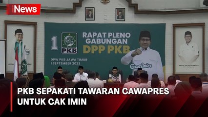 Adakan Rapat Pleno Gabungan, PKB Sepakati Tawaran Cawapres untuk Cak Imin