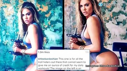 Khloe Kardashian : son fessier imposant affole la Toile