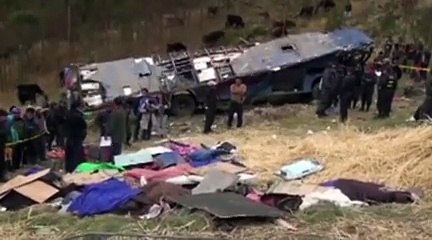 Les routes du Pérou ont encore tué ce week-end