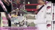 Exclu Vidéo : Kylie Jenner : Elle vous emmène dans l’usine de fabrication de ses lipsticks !