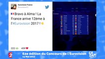 Les internautes félicitent Alma après sa prestation à l'Eurovision !