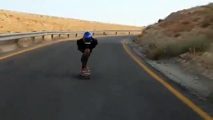 Accident monstrueux en skateboard