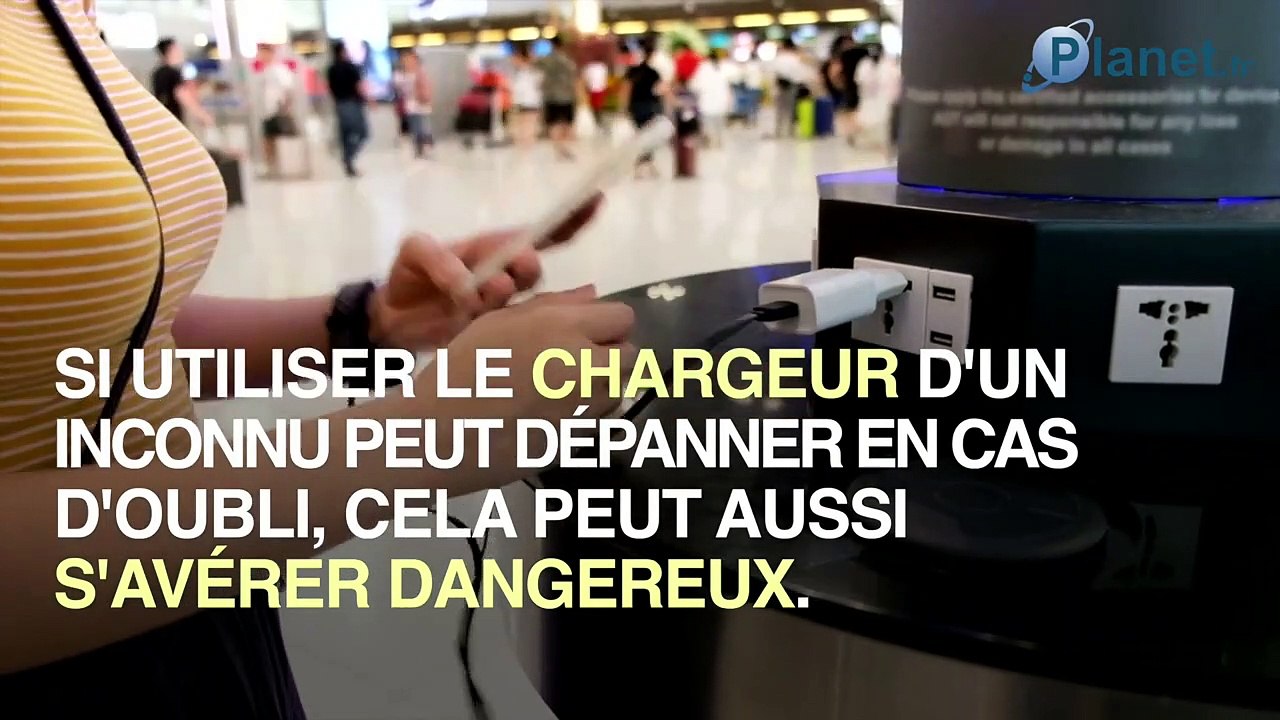 Piratage de données informatiques : attention aux chargeurs de téléphpne