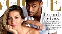 Neymar et Gisèle Bündchen, en cover du Vogue Brésil