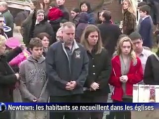 Obama attendu à Newtown, un dimanche de prières deux jours après le massacre