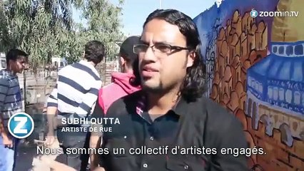 Gaza : des pinceaux contre les bombes