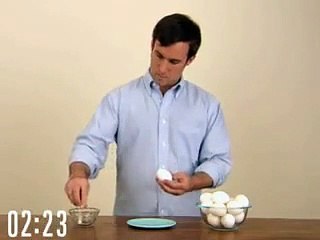 Comment peler un œuf en 10 secondes ?