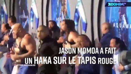 Jason Momoa se lance dans un Haka endiablé