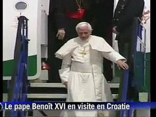 En Croatie, Benoît XVI demande à l'Europe le respect des valeurs chrétiennes