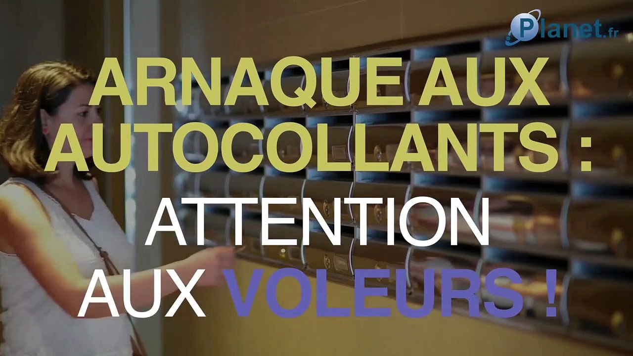 Arnaque aux autocollants : attention au cambriolage !