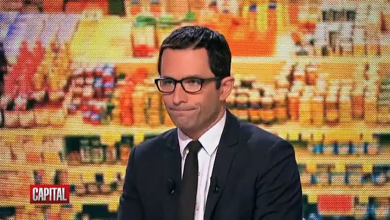 Benoit Hamon mange des insectes à la télévision