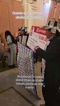 Regalos en bodas de Huancayo valen miles de soles