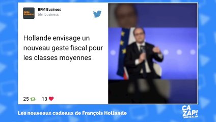 Les internautes se moquent des nouveaux "cadeaux" de François Hollande !