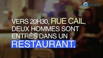 Un homme scalpé et mutilé dans un restaurant parisien