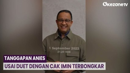 Video herunterladen: Heboh Duet dengan Cak Imin, Ini Tanggapan Bacapres Anies Baswedan