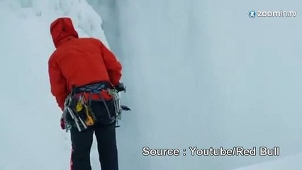 Il escalade les chutes du Niagara gelées !