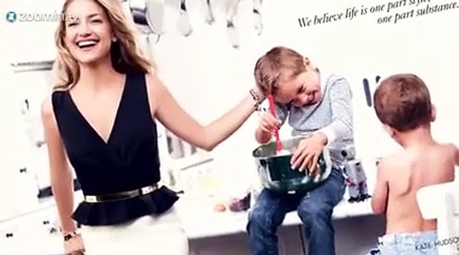 Kate Hudson en femme active/maman modèle