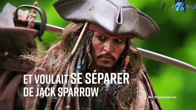 Disney voulait virer Johnny Depp de Pirates des Caraïbes