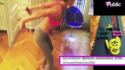 Exclu Vidéo : Sylvie Tellier : En plein effort pour garder sa ligne d’ancienne Miss France !