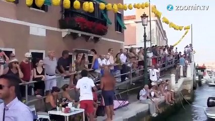 Marcher sur l'eau : un prodige qui n'existe qu'à Venise