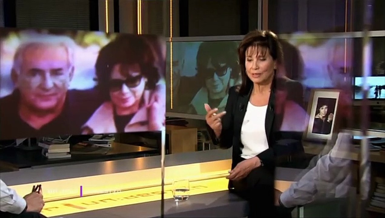 Anne Sinclair évoque les infidélités de DSK sur France 2