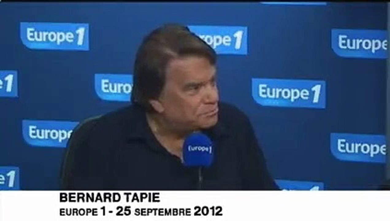 Bernard Tapie sur sa villa à 47 millions : "Je vous emmerde !"
