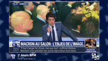 Emmanuel Macron parle à une peluche géante et amène une poule à l'Elysée !