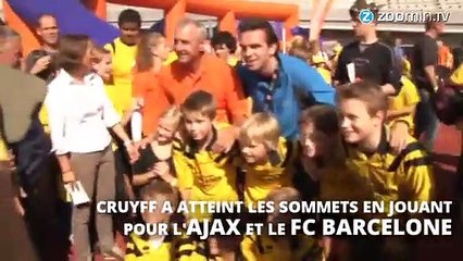 Johan Cruyff, la légende du football, est mort