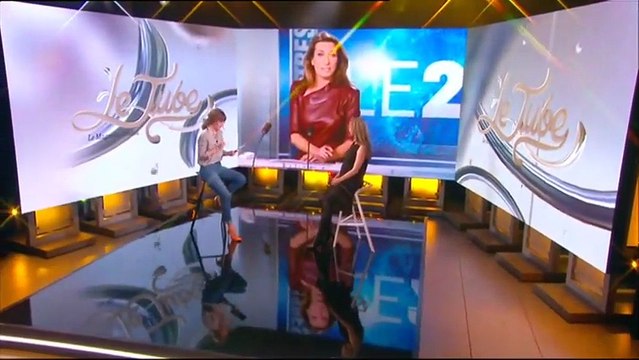 Anne-Claire Coudray revient sur l'histoire de sa robe en cuir