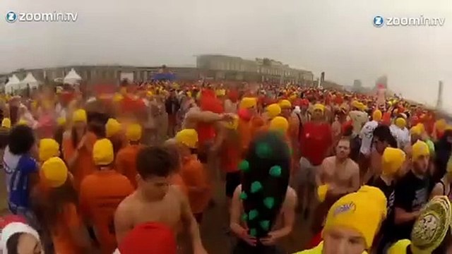 5000 naufragés festoient sur les plages belges!